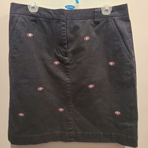 UGA ladies skirt size 12 by Campus Chinos